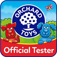 orchard toys official tester badge raw childhood